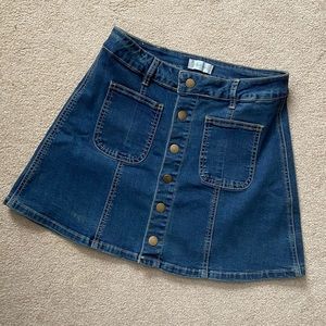 Altar’d State Denim Skirt